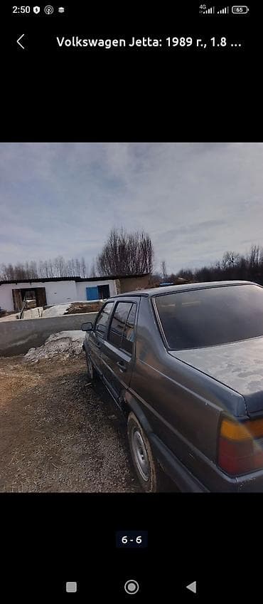 Volkswagen: Volkswagen Jetta: 1989 г., 1.8 л, Механика, Бензин, Седан — 4