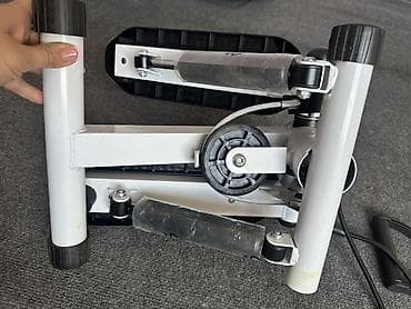 Электр транспорту: Мини-степпер с эспандерами и счетчиком Компактный степпер для — 2