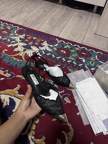 Туфли, 37, Jimmy Choo, Б/у, цвет - Черный, Самовывоз