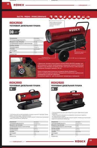 таганёк газ: Жылуулук желдеткичтери Ресанта, Полго коюулуучу, ТЭН, 2000 Вт ашык — 6