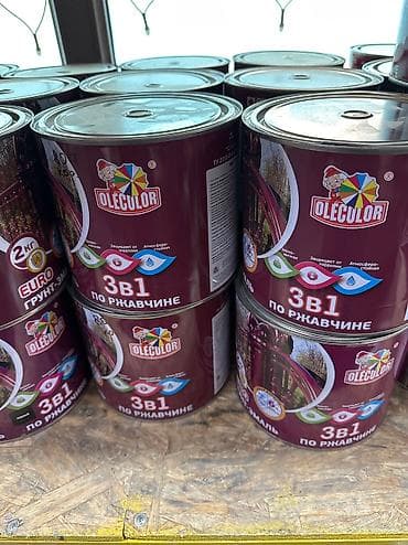 ржавчины: Грунт-эмаль 3в1 олеколор.Предназначена для преобразования — 5