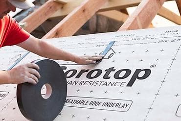 Коньки для крыши: Лента уплотнительная самоклеющаяся ТехноНиколь "Альфа Контрбрус" — 2