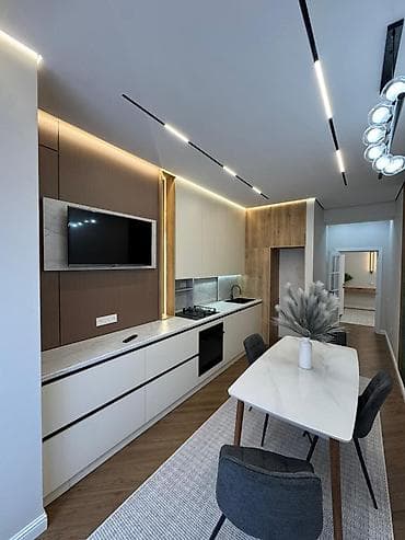town: 3 комнаты, 116 м², Элитка, 6 этаж, Дизайнерский ремонт — 6