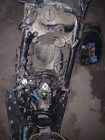 audi q7: Скутер без облицовки, на базе китайской рамы с задним маятником и — 4