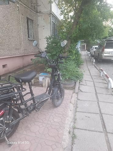 bws samurai: Электроскутер-грузовичок (городской) - Компоновка: прочная стальная — 1