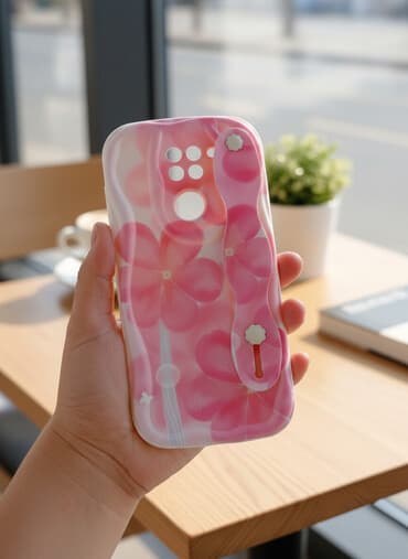 tp link archer c80 бишкек: Чехол для смартфона Redmi Note 9 с розовым цветочным принтом и — 1