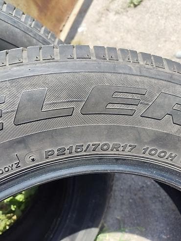 bridgeston: Шины 215 / 70 / R 17, Лето, Б/у, Пара, Легковые, Япония, Bridgestone — 3
