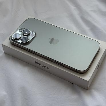 iphone 16 512: IPhone 16 Pro Max, Б/у, 512 ГБ, Natural Titanium, Чехол, Коробка, 92 % — 2