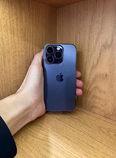 Аксессуары для мобильных телефонов: IPhone 14 Pro, 512 ГБ, Deep Purple, 84 % — 1