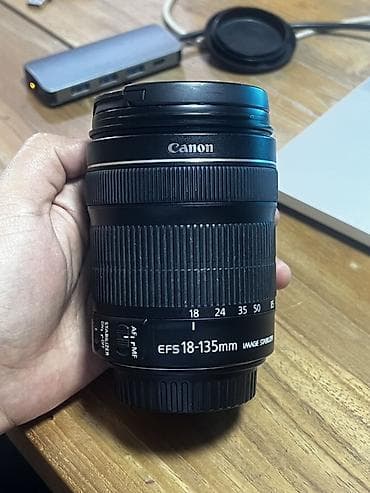 пл: Объектив Canon EF‑S 18–135mm f/3.5–5.6 IS STM - Универсальный зум для — 2
