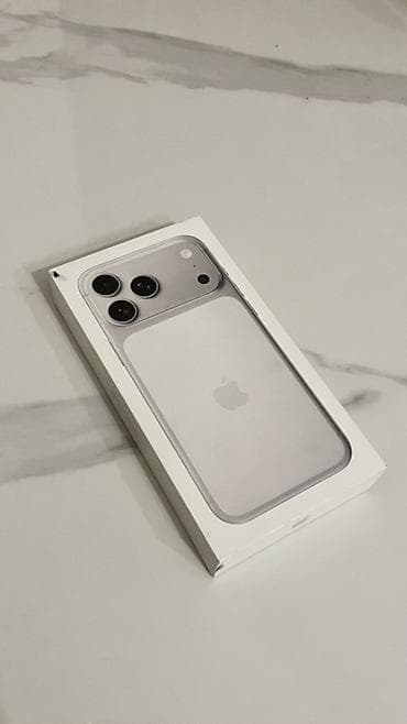 IPhone 17 Pro Max, Новый, 256 ГБ, Белый, 100 %