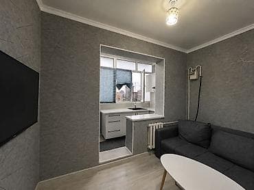 Кыймылсыз мүлк: 1 бөлмө, 34 м², 6-мкр 105-серия, 9 кабат, Евро оңдоо — 7