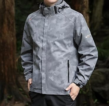 Личные вещи: Ветровка, Осень-весна, С капюшоном, M, L, XL — 1