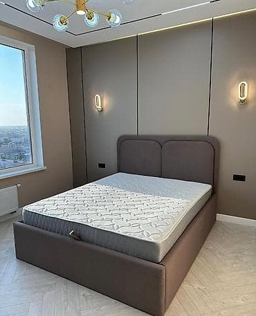 sprinter 2 9: Кровать на заказ, Двуспальная кровать, С мягкой обивкой, Дизайн, проект — 1