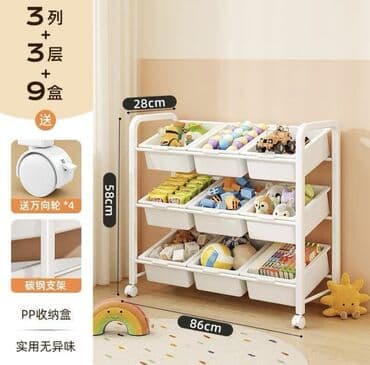 детская кровать трансформер сборка: Детский стеллаж-органайзер на колесах с пластиковыми контейнерами в — 4