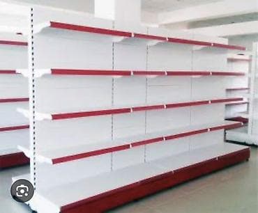 стелаж: Продается б/у (не новые-колдонулган) торговые стеллажи для выкладки — 2