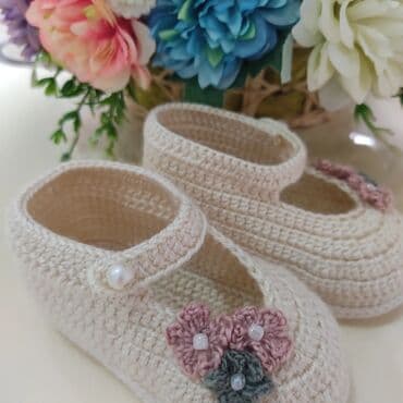 обувь на годик: Детские пинетки, размер 12 см на 6 месяц — 2