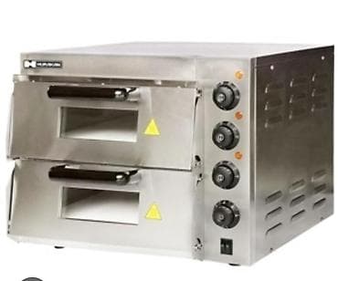 Электрическая двухкамерная печь для пиццы/выпечки - Корпус из