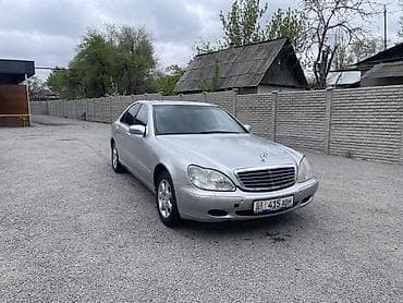 пл: Mercedes-Benz S-Class: 2000 г., 4.3 л, Автомат, Бензин, Седан — 4