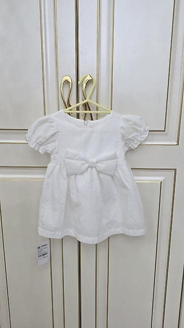 bland group: Детское платье, цвет - Белый, Новый — 4