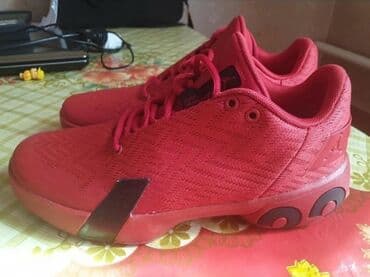 Красота и здоровье: Мужские кроссовки, 42, Air Jordan, Б/у, цвет - Красный, Самовывоз — 2