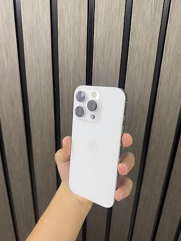 IPhone 16 Pro, Б/у, 128 ГБ, Белый, Защитное стекло, Чехол, Коробка, В рассрочку, 91 % at lalafo.kg IPhone 16 Pro, Б/у, 128 ГБ, Белый, Защитное стекло, Чехол, Коробка, В рассрочку, 91 %