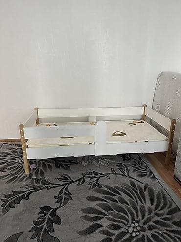 тумбочку для детей: Детская кровать с бортиками - Размер спального места: ориентировочно — 3