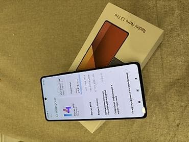 ноте 11: Redmi, Redmi Note 13 Pro, Б/у, 256 ГБ, цвет - Черный, 2 SIM — 4