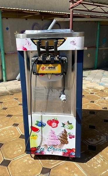 рожок: Фризер для мягкого мороженого GUANGSHEN - Напольная профессиональная — 1