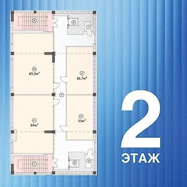 комфорт аренда: Аренда офисов, 33 м², В бизнес центре, С системой безопасности — 6