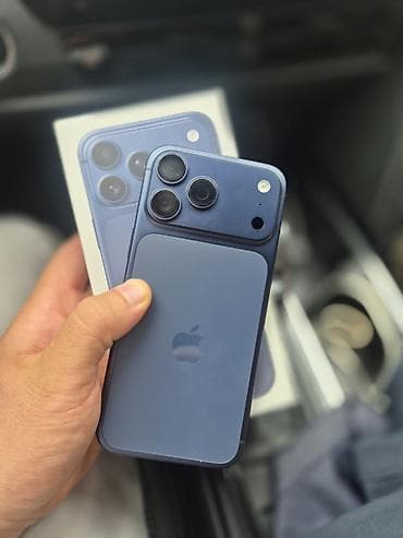 IPhone 17 Pro Max, 512 ГБ, Синий, Коробка
