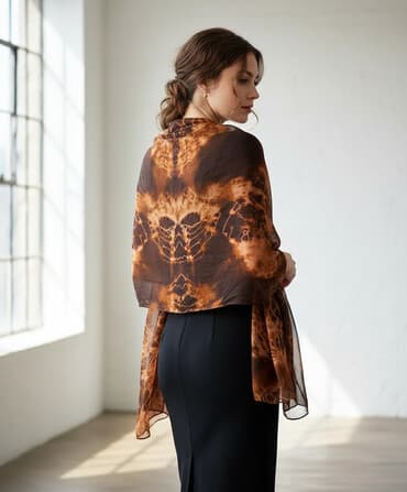 серебряные украшения из индии: Шарф, Новый, Женские — 1