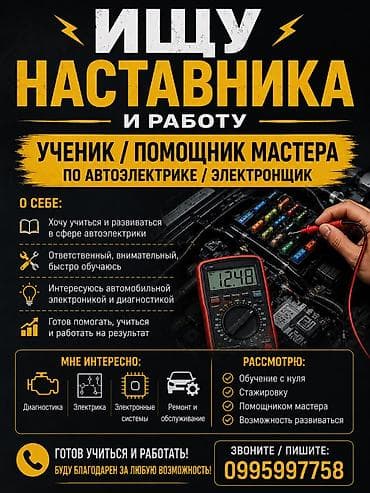 Жумуш: ТТС, унаа бизнеси — 1