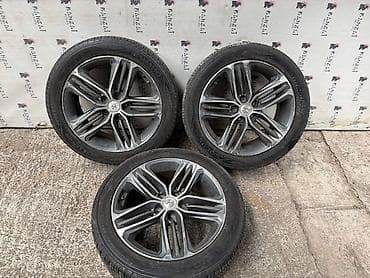 1: Колеса в сборе 245 / 45 / R 18, Всесезонная, Б/у, 1 шт, Легковые, Литые, отверстий - 5 — 5