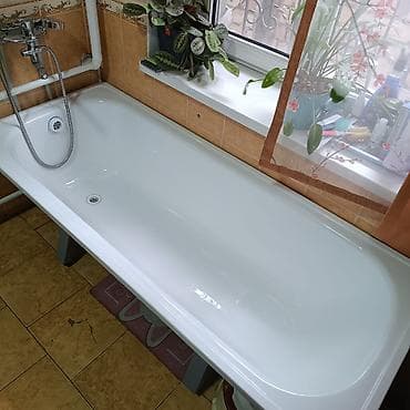 бак для бани нержавейка: Ванна, Прямоугольная, Материал: Сталь, Размер: 170 x 70 см — 2