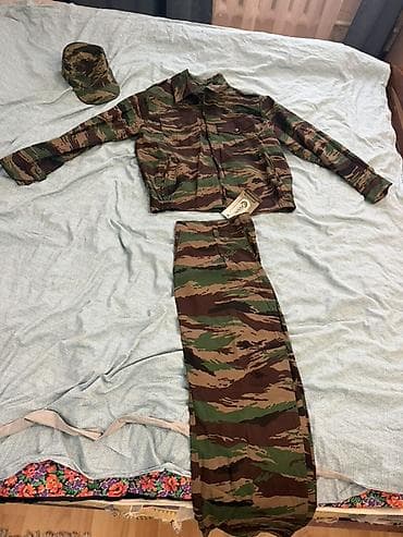 soft shell: Камуфляжный комплект “тигр” (rip-stop) Состав набора: - куртка на — 1