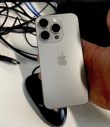 объективы для телефона: IPhone 15 Pro Max, Новый, 256 ГБ, Space Gray, Зарядное устройство, Защитное стекло, Кабель, 90 % — 1