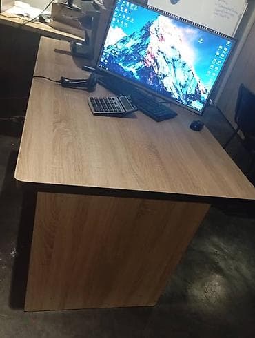 study table: Офисный стол, Новый, Нерегулируемый, Прямоугольный — 3