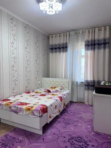 сдаётся квартиру бишкек: 3 комнаты, 62 м², 105 серия, 5 этаж, Косметический ремонт — 5