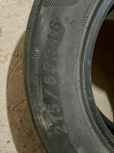 vossen diska: Колеса в сборе 215 / 65 / R 16, Лето, Б/у, Комплект, Внедорожные (АТ/МТ), Железные, отверстий - 5 — 3