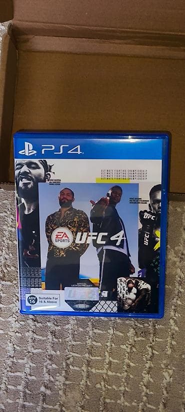 xbox 360 pro: EA Sports UFC 4 — версия для PlayStation 4 (диск) - Жанр: спортивный — 1