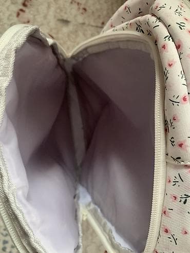 Рюкзаки: Рюкзак Bailiqi с цветочным принтом - Цвет: молочный/белый с мелкими — 3