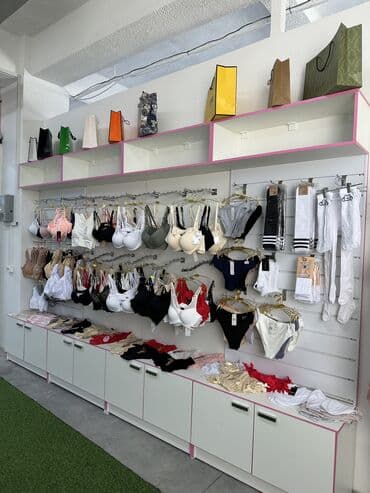 оборудование для магазина бу: Продаю полки для белья и ресепшен — 2