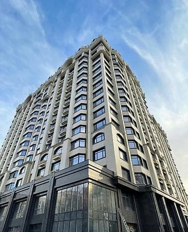 Квартиры: 2 комнаты, 66 м², Элитка, Ак-Кеме (старый аэропорт) Элитка, 10 этаж, ПСО (под самоотделку) — 5