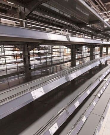 витрина овощи и фрукты: Витрины, стеллажи, полки торговые металлические б/у, полка магазинная — 2