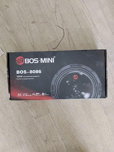 g динамики: Акустическая система BOS-MINI BOS-8086 — 8" (204 мм) динамик среднего — 1