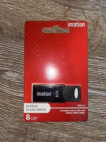 hyper x: Флеш-накопитель Imation Sledge 8 ГБ - Интерфейс: USB 2.0 (совместим с — 1