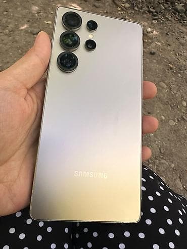 Samsung Galaxy S25 Ultra, Б/у, 512 ГБ, цвет - Серебристый, 1 SIM, eSIM — 5