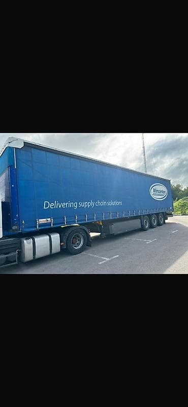 mersedes e211: Прицеп, Schmitz Cargobull, Шторный, Б/у — 2