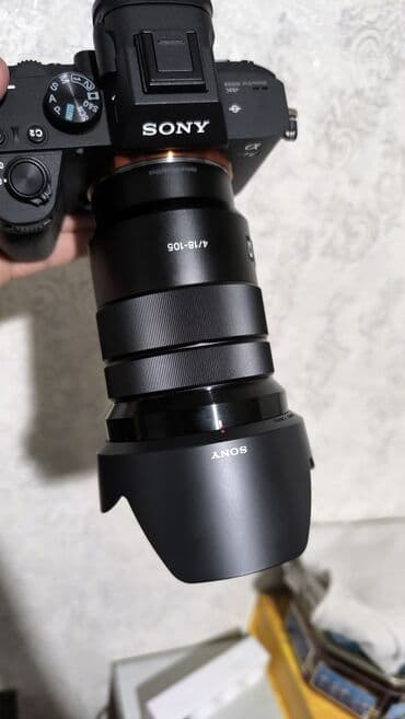 sony фотоапарат: Срочно продаю объектив Sony 18-105mm f/4 G OSS PZ E. Состояние под — 5